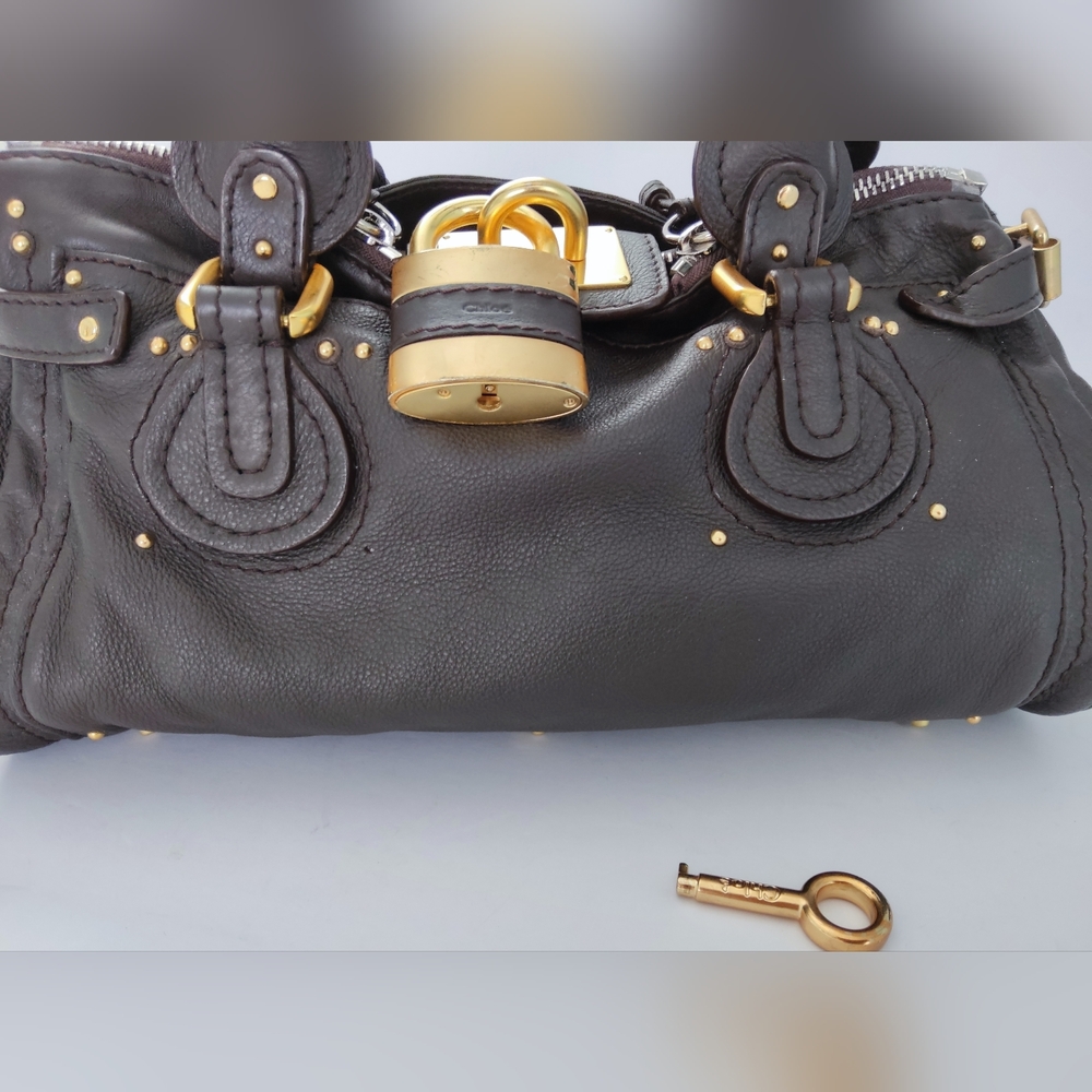 Chloe Paddington 02-05-53 Italian Made Shoulder Vintage Bag. Pre-owned. - Picture 8 of 10